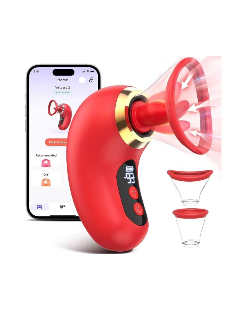 Ophelia's Dream Toys - Anna Suction Tongue Stimulator Ophelia's Dream Toys - Anna Suction Tongue Stimulator