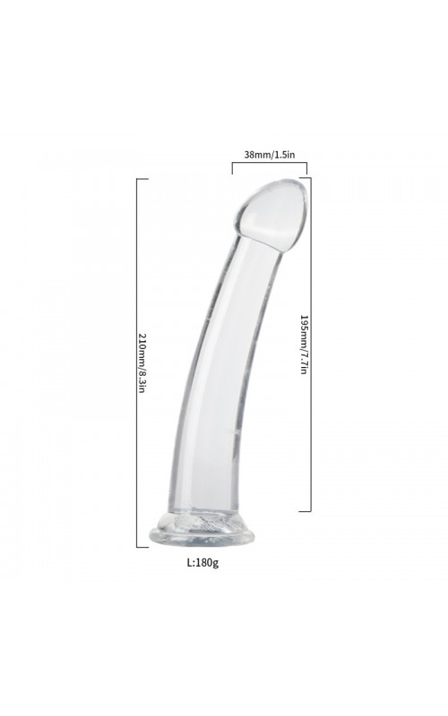 Ophelia's Dream Toys - C-Thru Dildo L