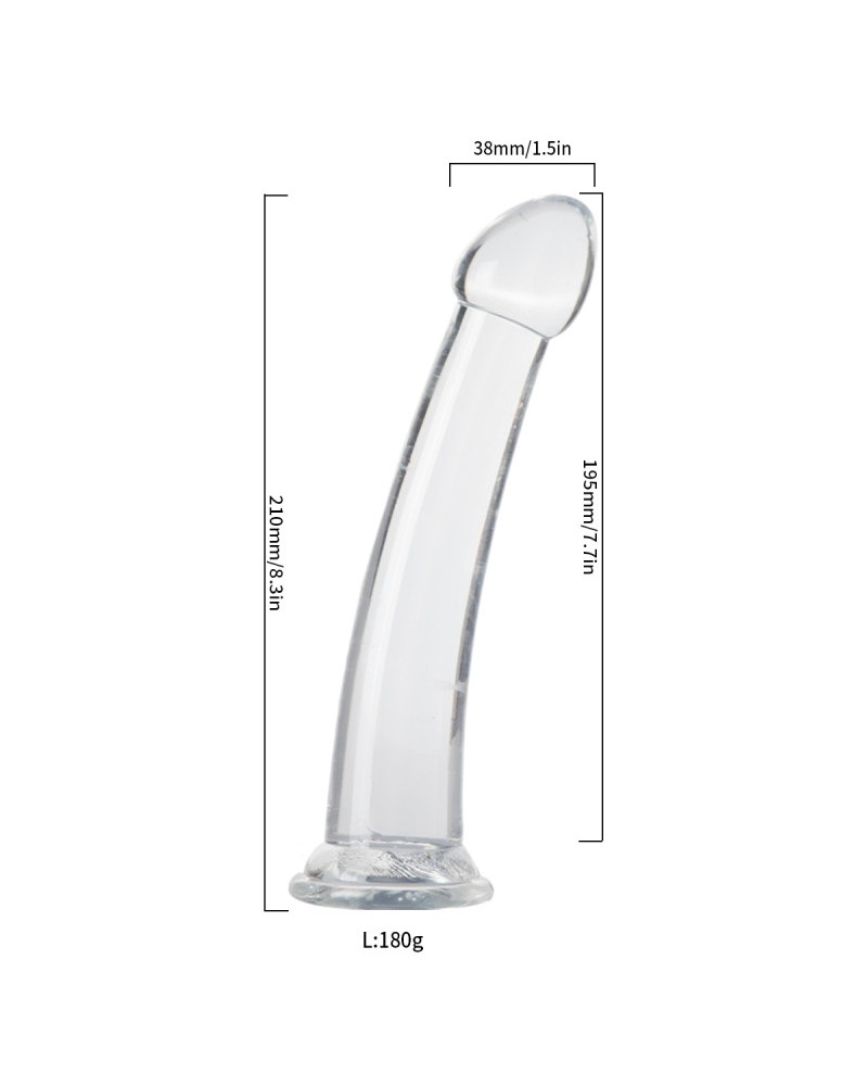 Ophelia's Dream Toys - C-Thru Dildo L Ophelia's Dream Toys - C-Thru Dildo L
