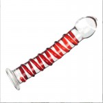 Ophelia's Dream Toys - Glass dildo red Ophelia's Dream Toys - Glass dildo red