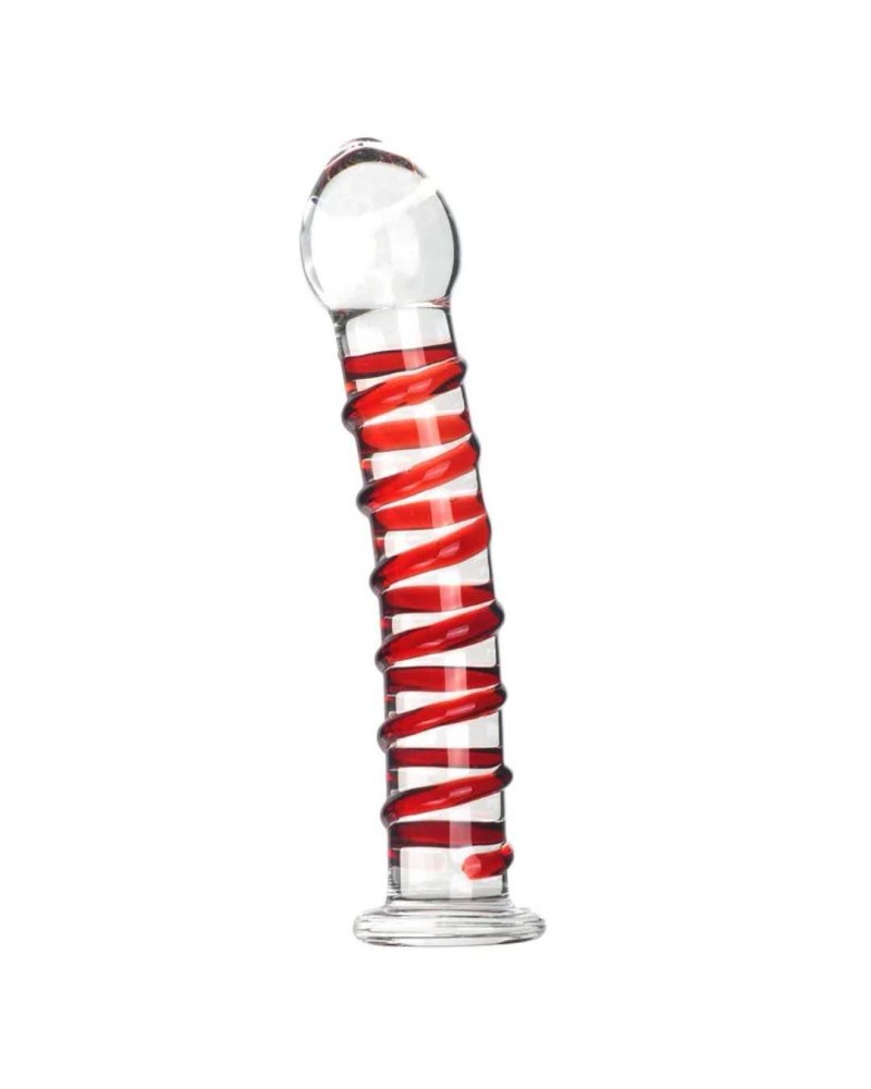 Ophelia's Dream Toys - Glass dildo red Ophelia's Dream Toys - Glass dildo red