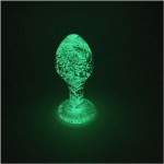 Ophelia's Dream Toys - Glass plug glow in the dark Ophelia's Dream Toys - Glass plug glow in the dark