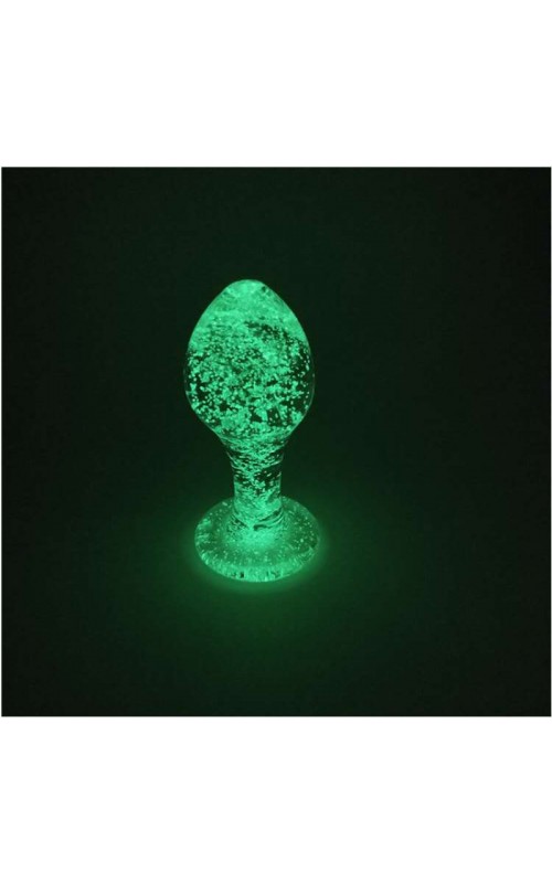 Ophelia's Dream Toys - Glass plug glow in the dark