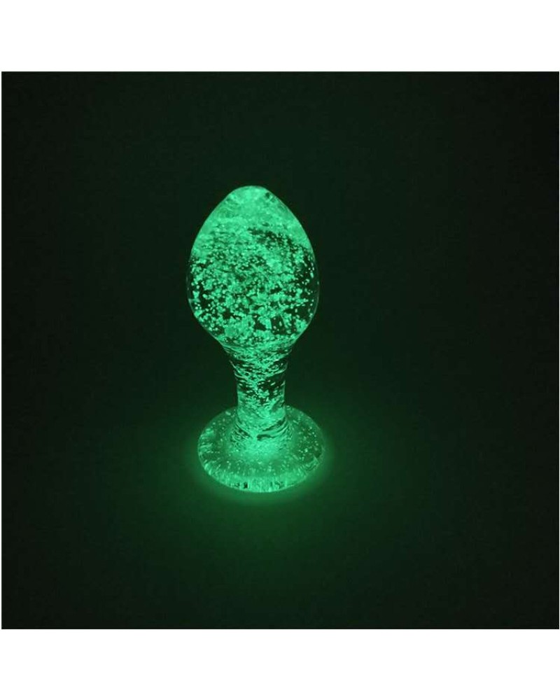 Ophelia's Dream Toys - Glass plug glow in the dark Ophelia's Dream Toys - Glass plug glow in the dark