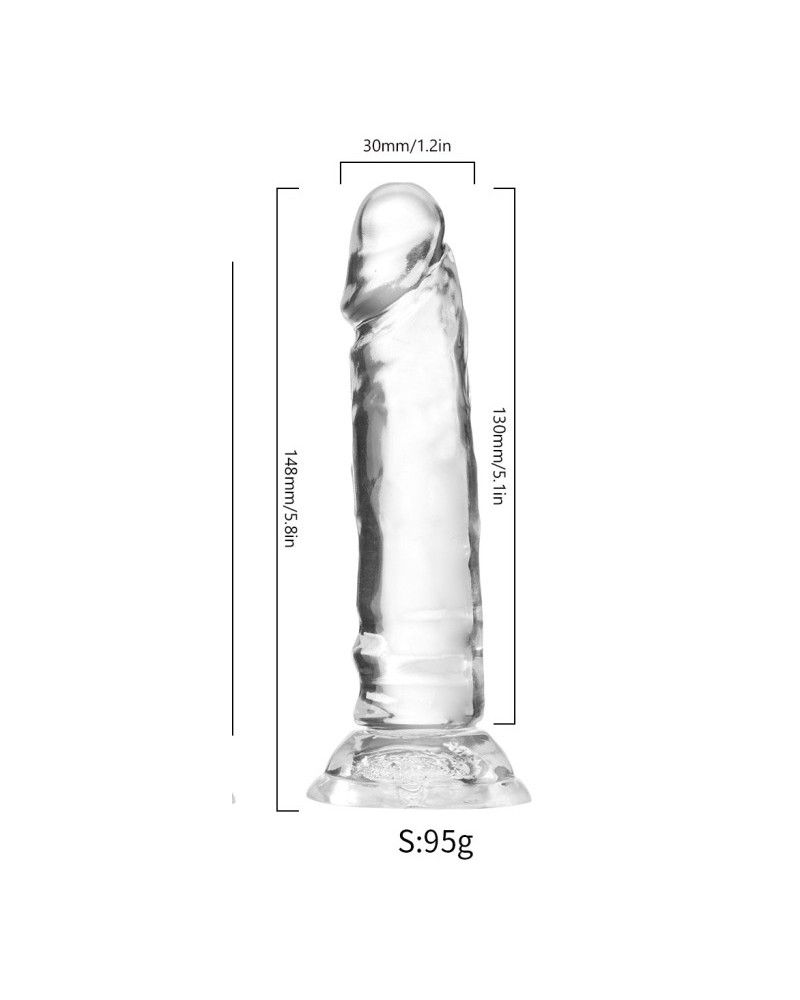 Ophelia's Dream Toys - Mini Dildo C-Thru S