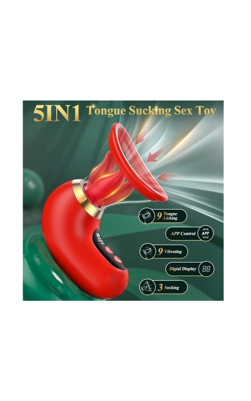 Ophelia's Dream Toys - Anna Suction Tongue Stimulator