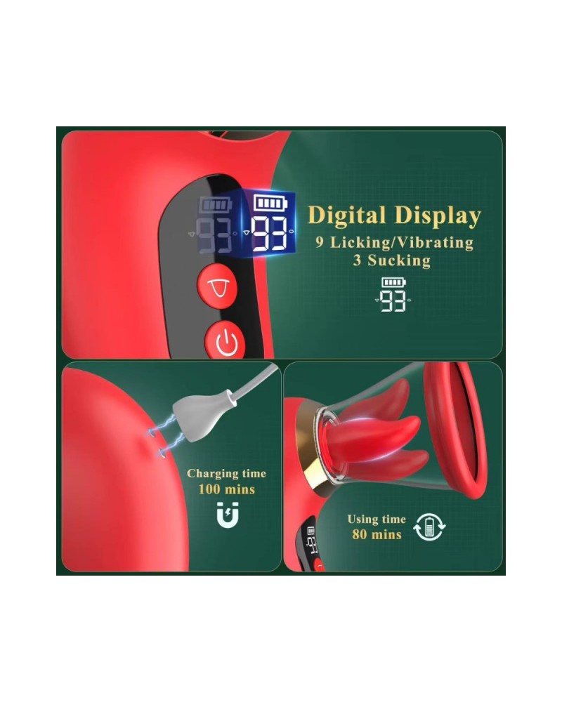 Ophelia's Dream Toys - Anna Suction Tongue Stimulator Ophelia's Dream Toys - Anna Suction Tongue Stimulator