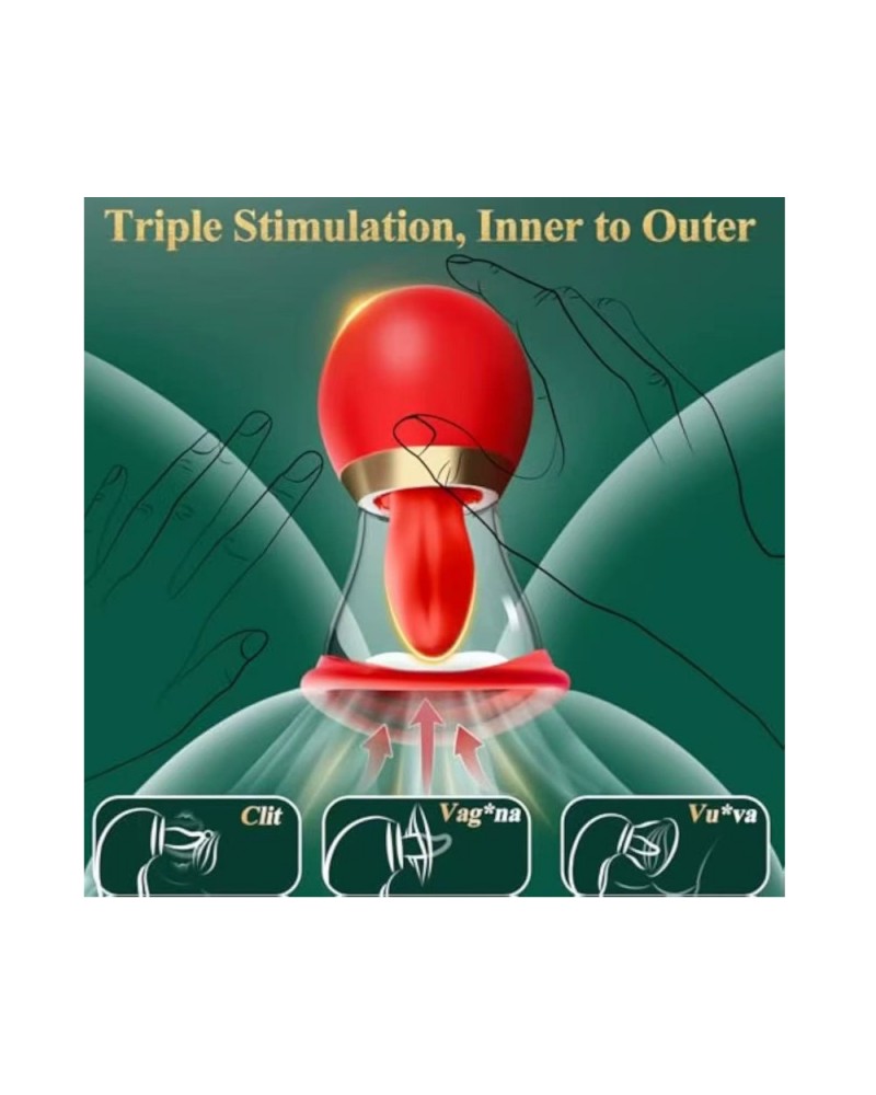 Ophelia's Dream Toys - Anna Suction Tongue Stimulator Ophelia's Dream Toys - Anna Suction Tongue Stimulator