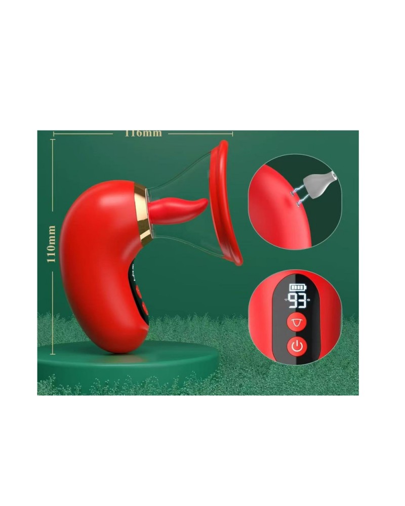 Ophelia's Dream Toys - Anna Suction Tongue Stimulator Ophelia's Dream Toys - Anna Suction Tongue Stimulator