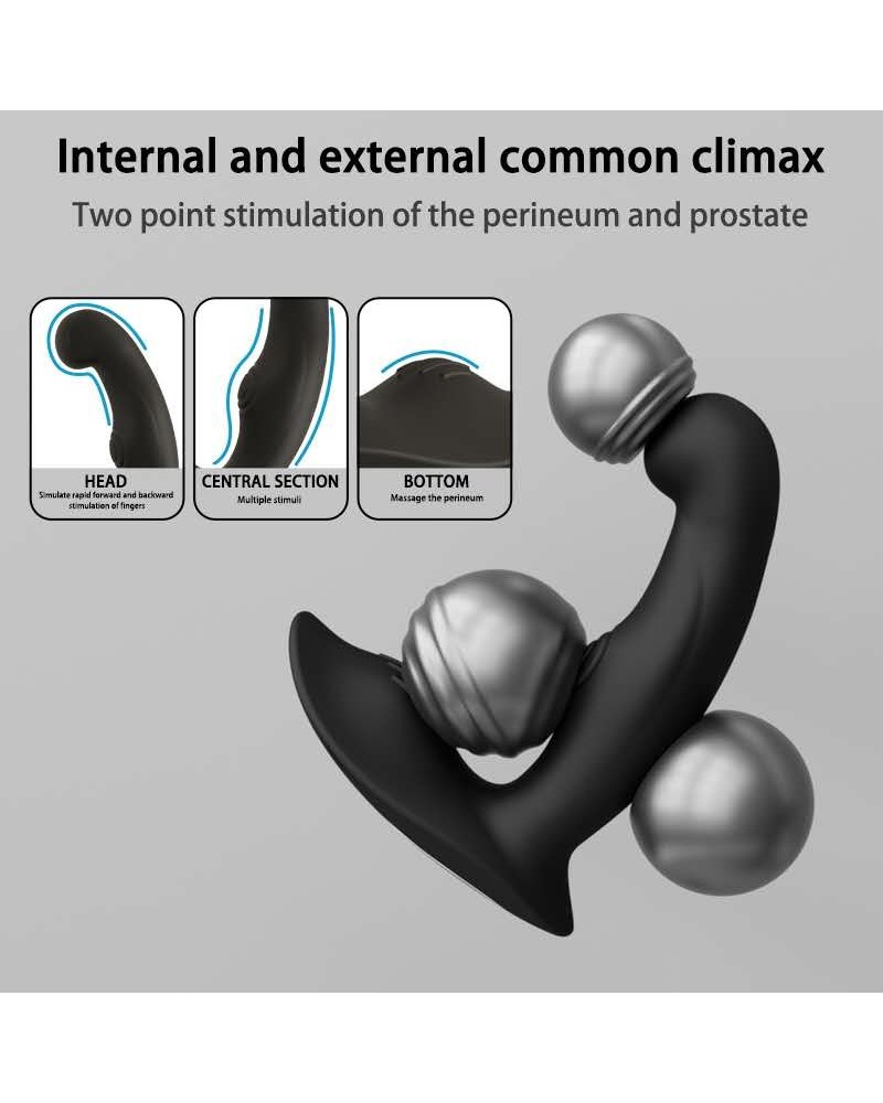 Ophelia's Dream Toys - Prostate massager with remote control