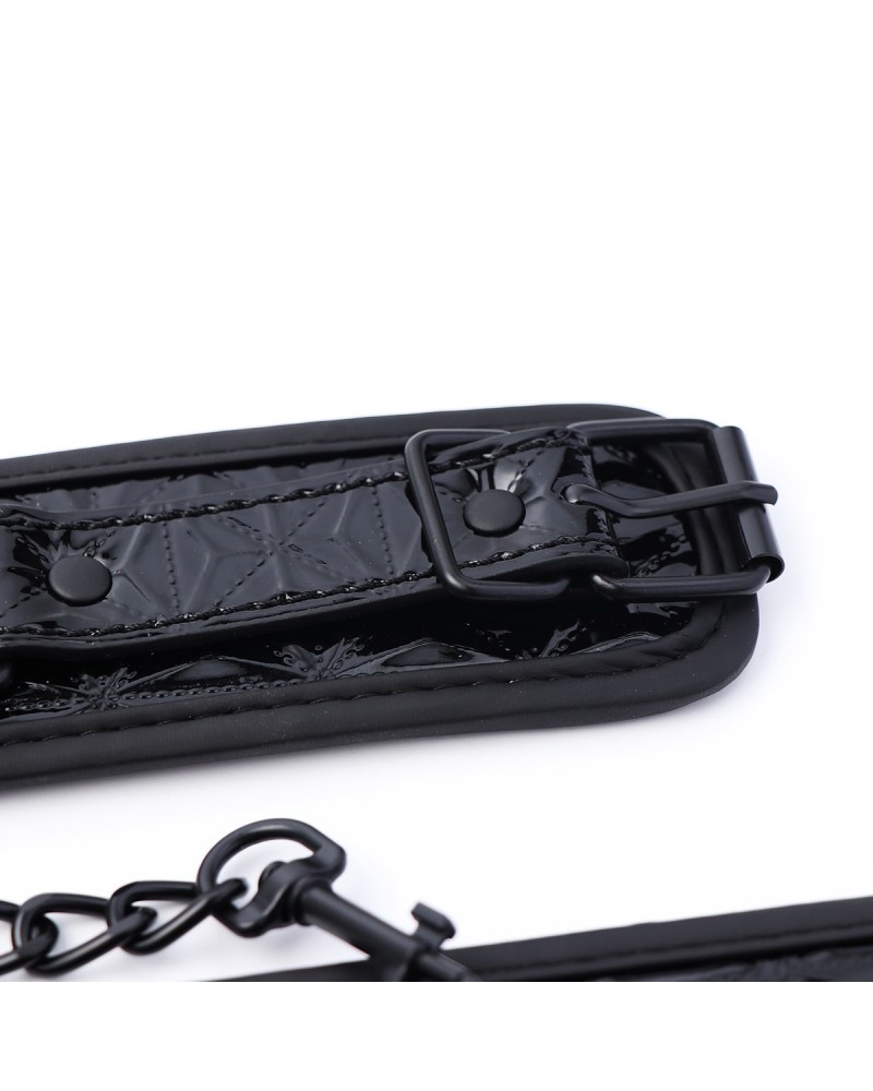 Ophelia's Dream Toys- Patterned wrist cuffs black Ophelia's Dream Toys- Patterned wrist cuffs black