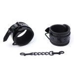 Ophelia's Dream Toys- Patterned wrist cuffs black Ophelia's Dream Toys- Patterned wrist cuffs black