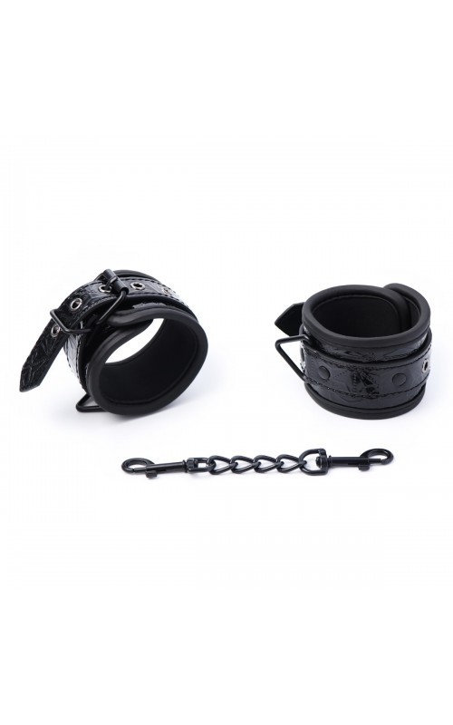 Ophelia's Dream Toys- Patterned wrist cuffs black
