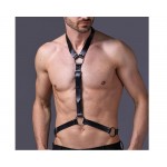 Ophelia's Dream Lingerie- Sleek black chest harness Ophelia's Dream Lingerie- Sleek black chest harness