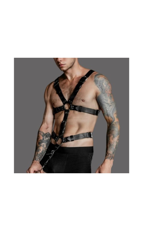Ophelia's Dream Lingerie- Adjustable black body harness