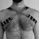 Ophelia's Dream Lingerie- Men’s Leather Chain Chest Harness Ophelia's Dream Lingerie- Men’s Leather Chain Chest Harness