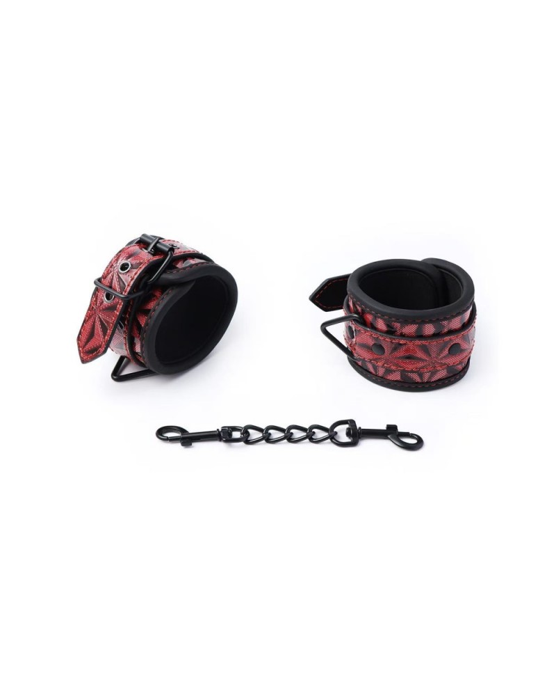 Ophelia's Dream Toys- Patterned wrist cuffs red Ophelia's Dream Toys- Patterned wrist cuffs red