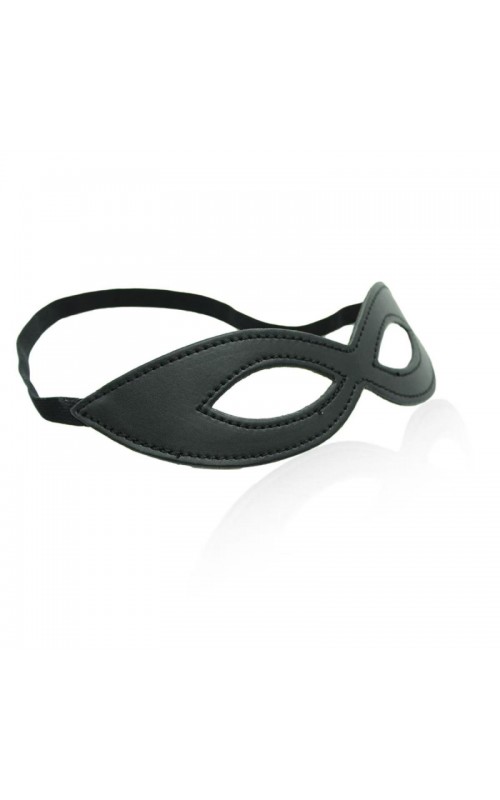 Ophelia's Dream Toys- Black Faux Leather Eye Masquerade Mask