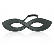 Ophelia's Dream Toys- Black Faux Leather Eye Masquerade Mask Ophelia's Dream Toys- Black Faux Leather Eye Masquerade Mask
