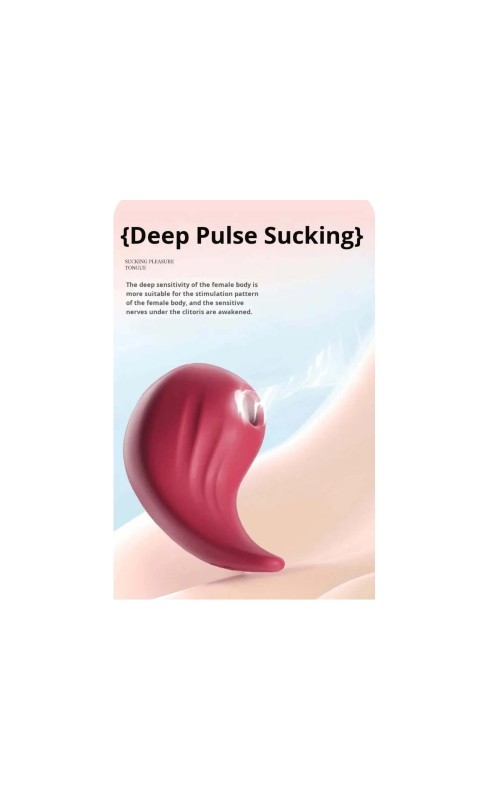 Ophelia's Dream Toys- Clitoral suction stimulator red Ophelia's Dream Toys- Clitoral suction stimulator red