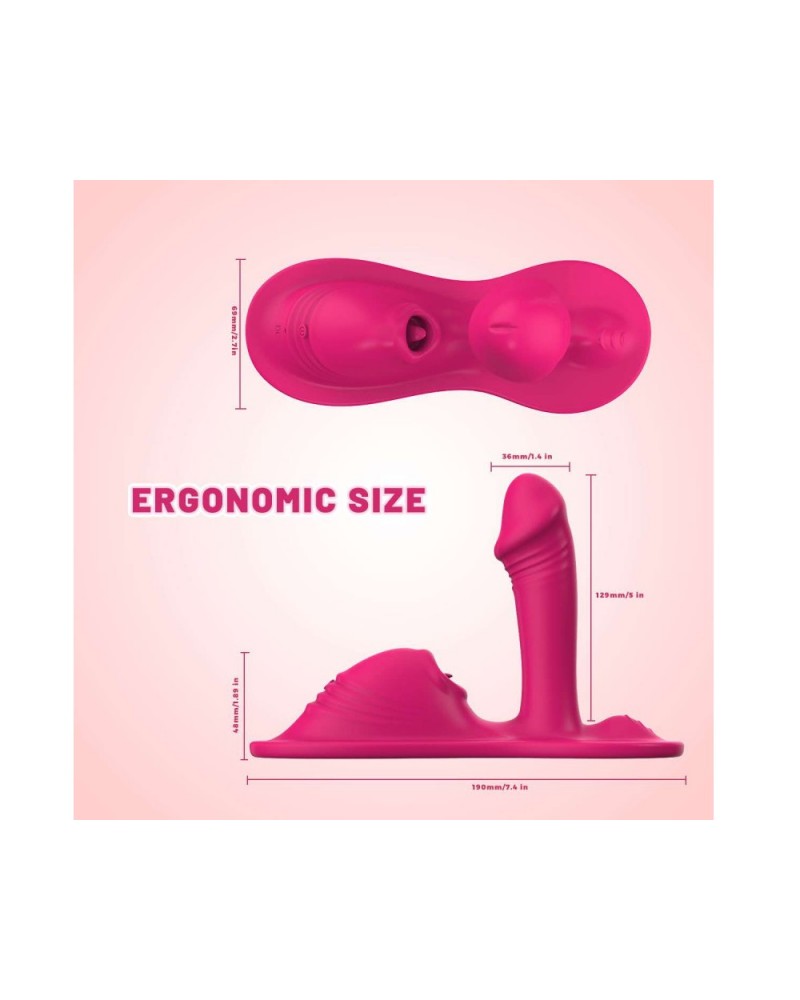 Ophelia's Dream Toys- App controlled ride on G spot and clitoral vibrator Ophelia's Dream Toys- App controlled ride on G spot and clitoral vibrator