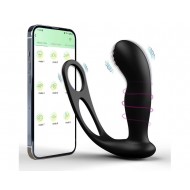 Ophelia's Dream Toys- Αpp controlled prostate massager with cock ring