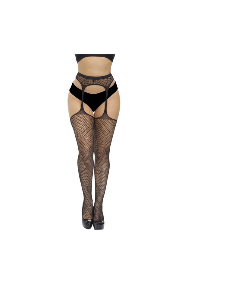 Ophelia's Dream Lingerie- Geometric pattern pantyhose