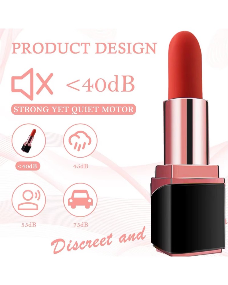 Ophelia's Dream Toys - Vibrating Lipstick - Black Ophelia's Dream Toys - Vibrating Lipstick - Black