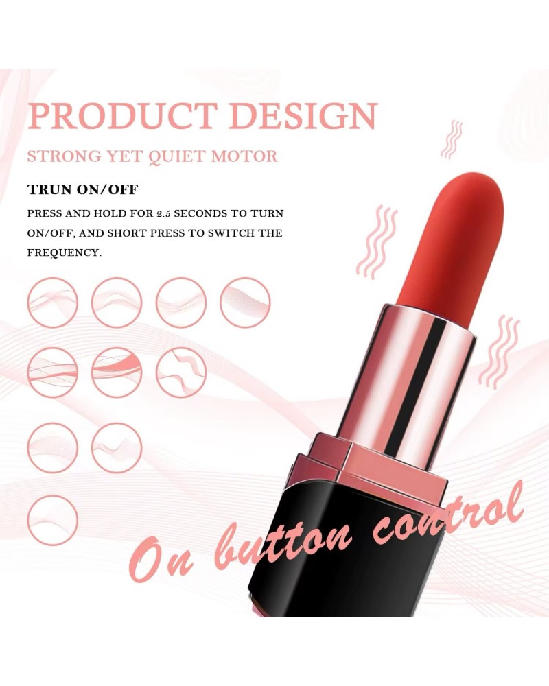 Ophelia's Dream Toys - Vibrating Lipstick - Black Ophelia's Dream Toys - Vibrating Lipstick - Black
