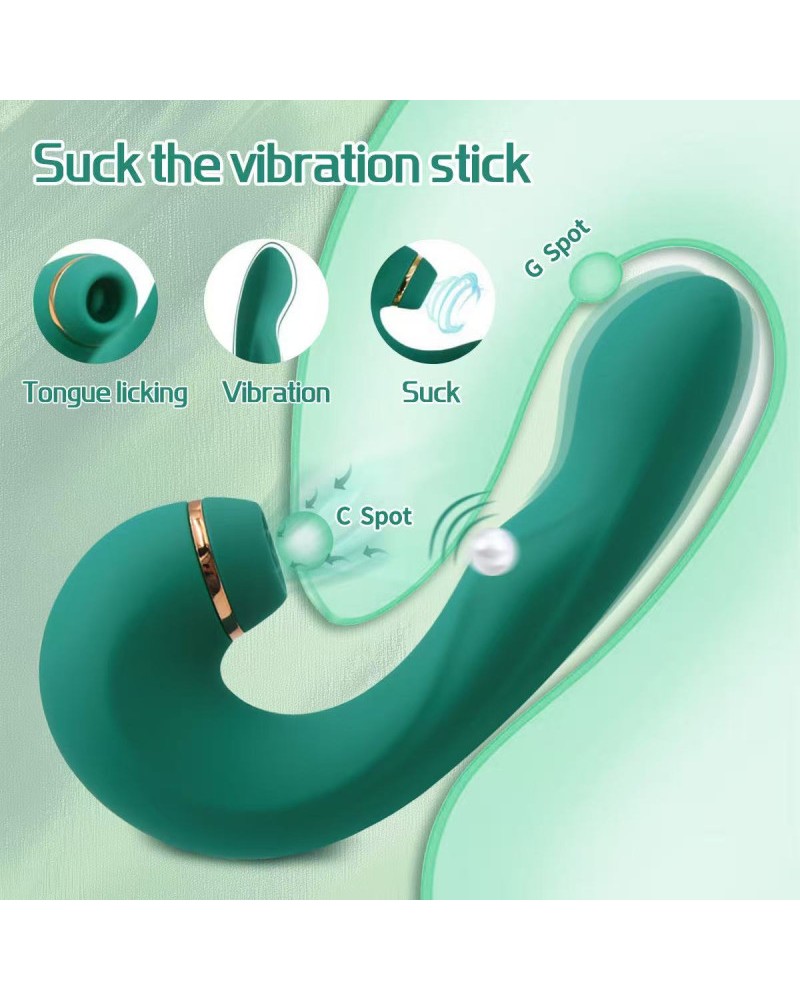 Ophelia's Dream Toys- G-Spot & Suction Vibrator
