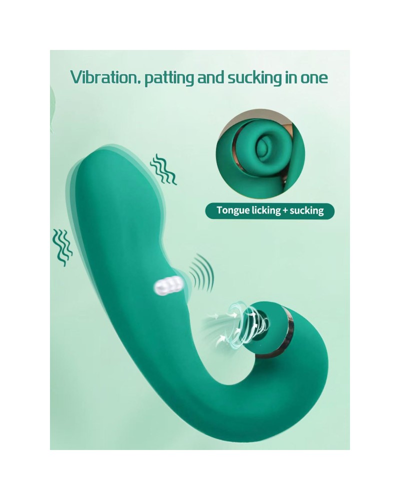 Ophelia's Dream Toys- G-Spot & Suction Vibrator