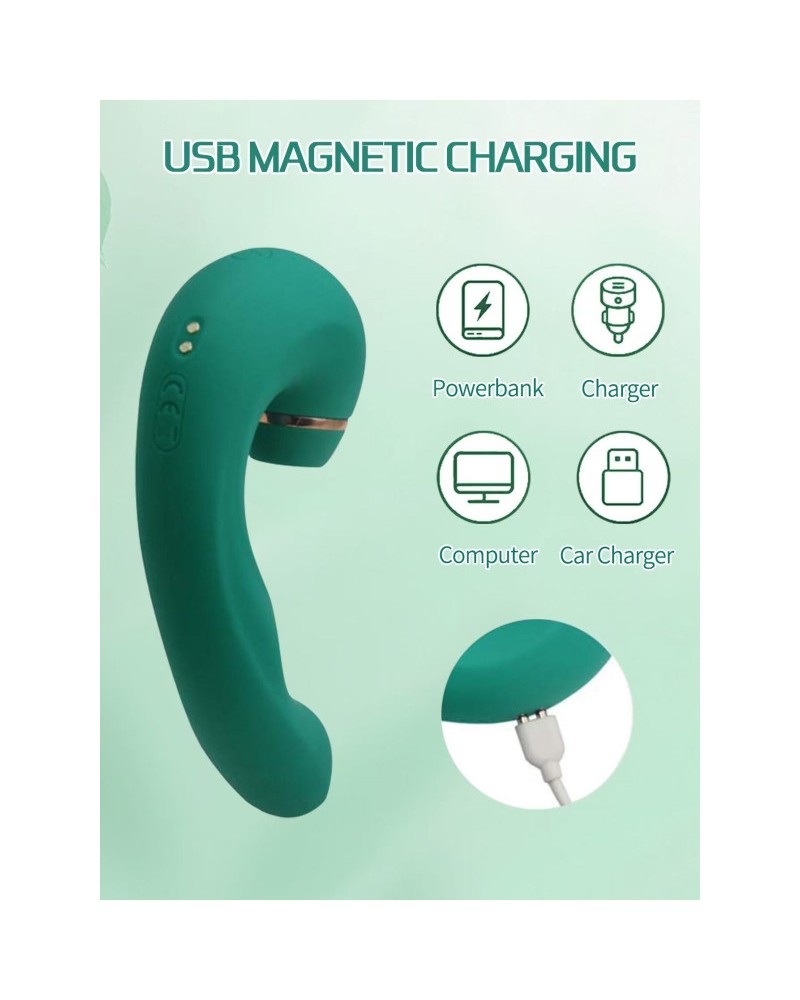 Ophelia's Dream Toys- G-Spot & Suction Vibrator