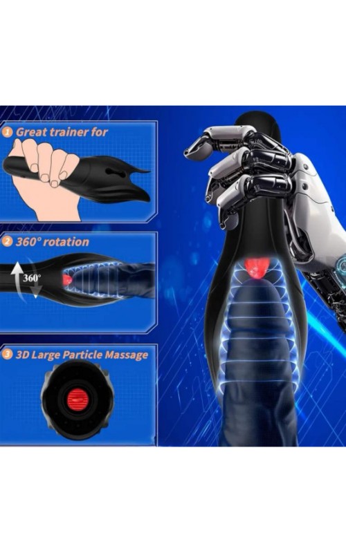 Ophelia's Dream Toys - Male Masturbator with 360° Rotation