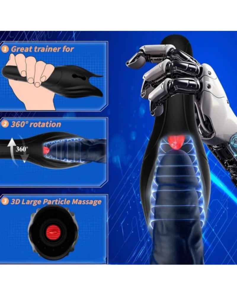 Ophelia's Dream Toys - Male Masturbator with 360° Rotation Ophelia's Dream Toys - Male Masturbator with 360° Rotation
