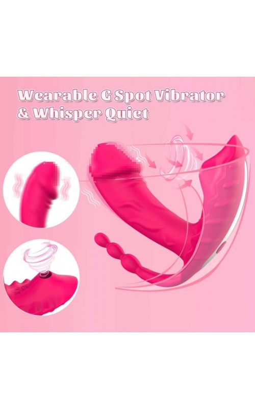 Ophelia's Dream Toys - App-Controlled Wearable Multi-Stimulation Vibrator
