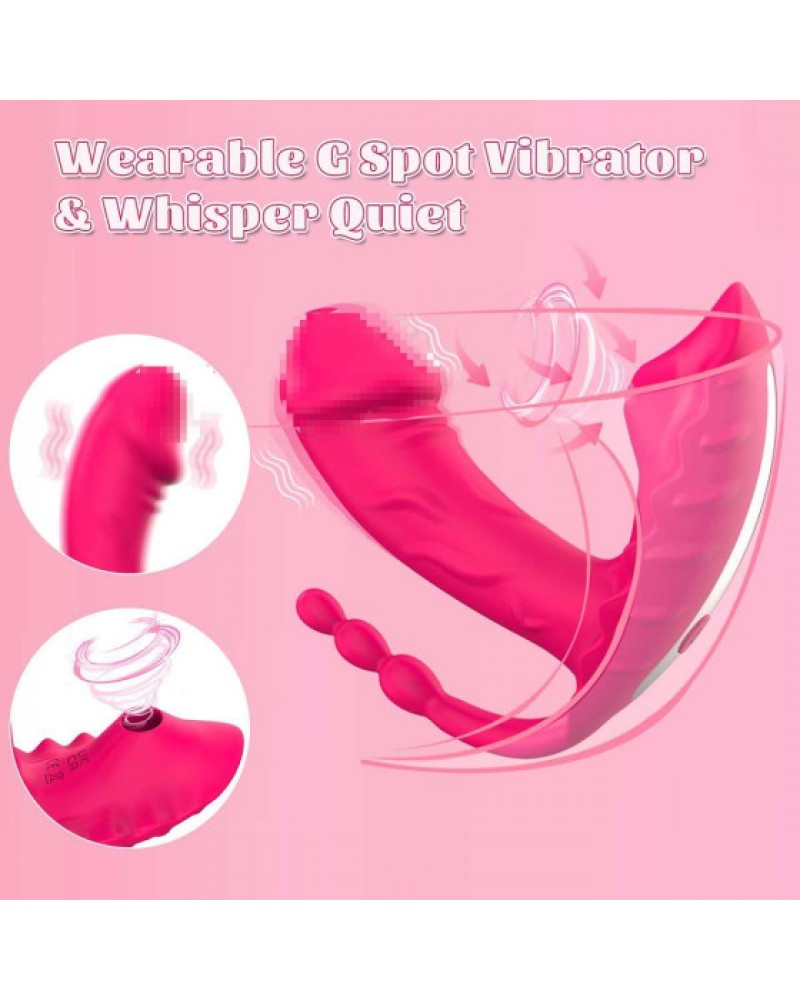 Ophelia's Dream Toys - App-Controlled Wearable Multi-Stimulation Vibrator
