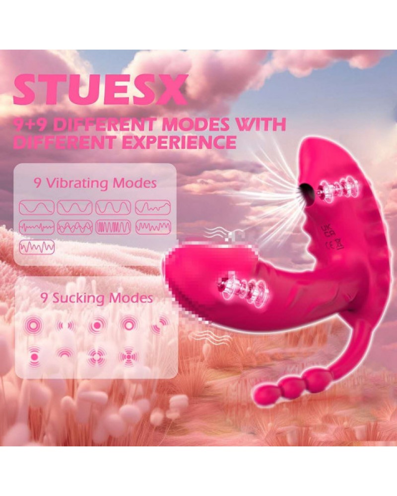 Ophelia's Dream Toys - App-Controlled Wearable Multi-Stimulation Vibrator