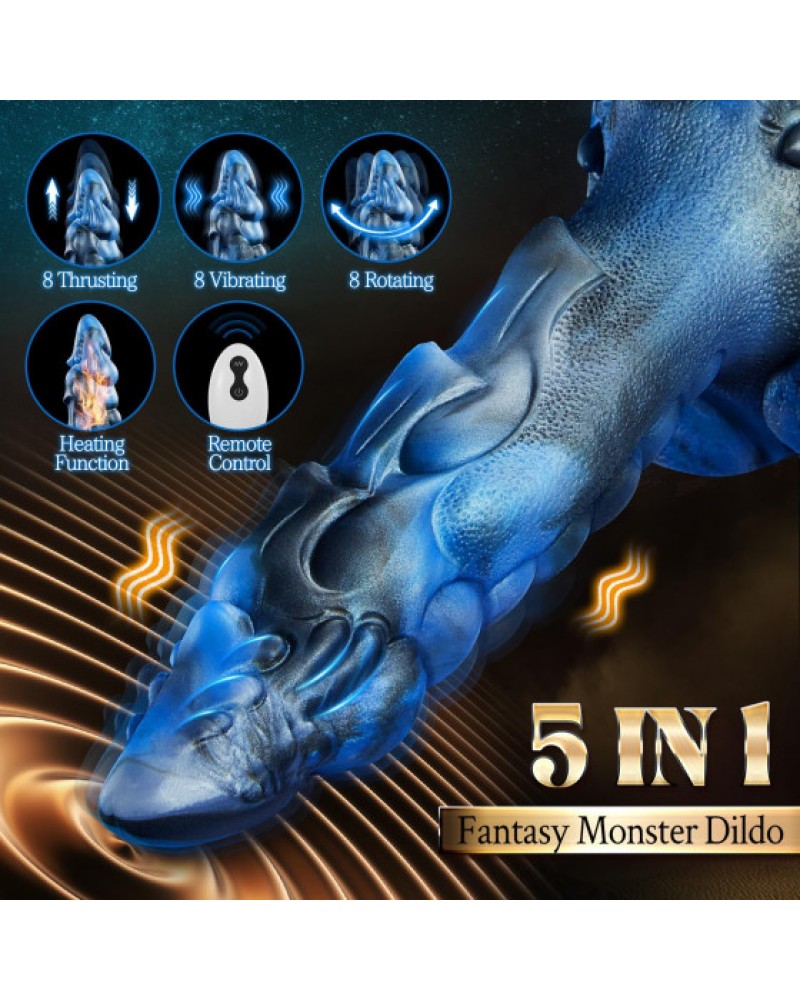 Ophelia's Dream Toys -Fantasy Dragon Vibrator Ophelia's Dream Toys -Fantasy Dragon Vibrator