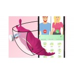 Ophelia's Dream Toys- App magnetic panty vibrator pink