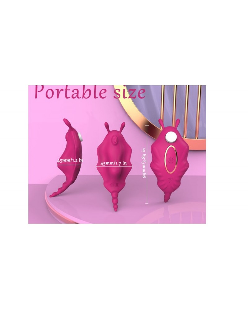 Ophelia's Dream Toys- App magnetic panty vibrator pink