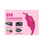 Ophelia's Dream Toys- App magnetic panty vibrator pink