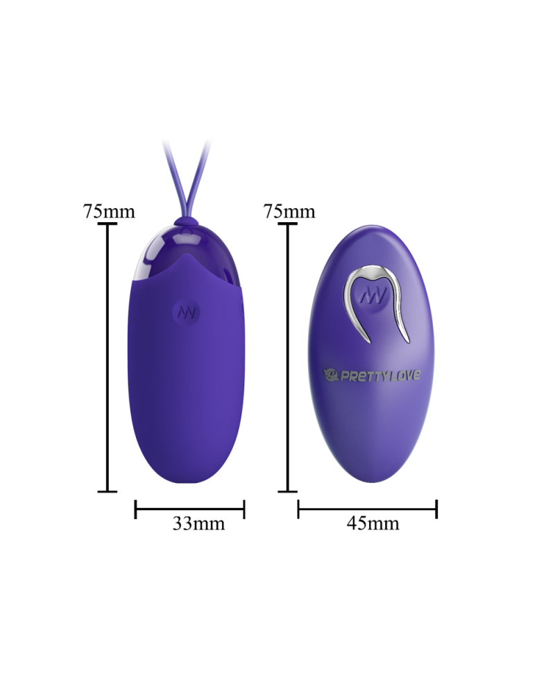 Berger-Youth Vibrating Egg with Remote Control