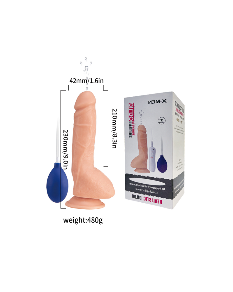 Ophelia's Dream Toys- Water spraying dildo