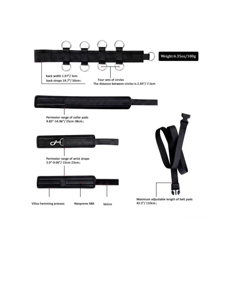 Ophelia's Dream Toys - Bondage System