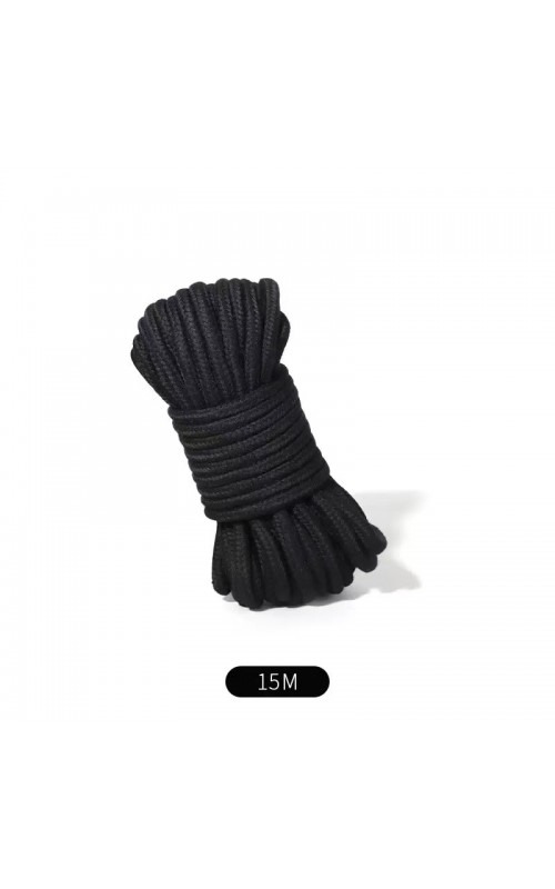 Ophelia's Dream Toys- Bondage Rope 15m Black