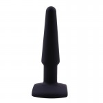 Butt Plug 4" Silicone Black	