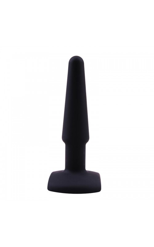 Butt Plug 4" Silicone Black	