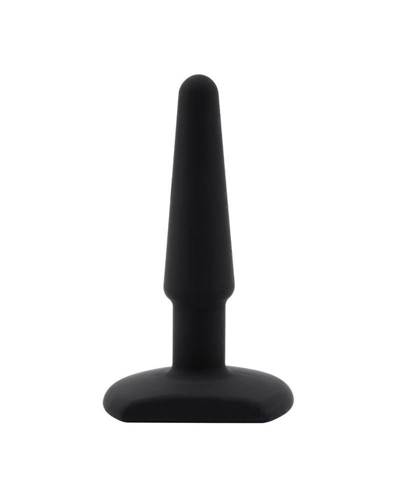 Butt Plug 4" Silicone Black	