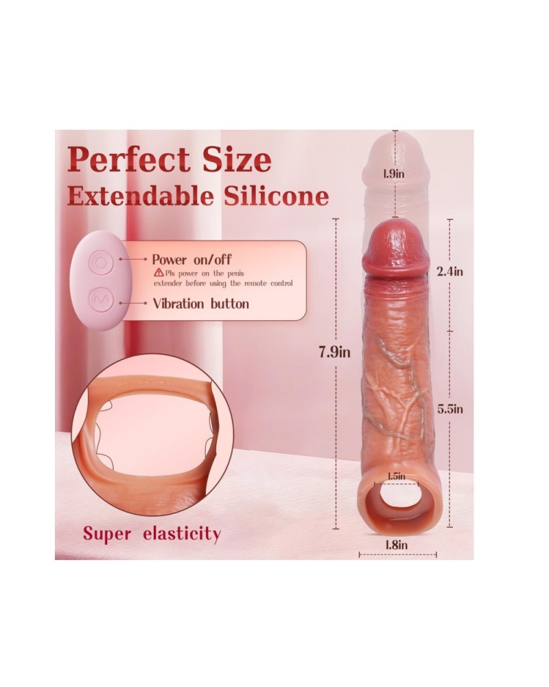 Ophelia's Dream Toys - Vibrating penis sleeve