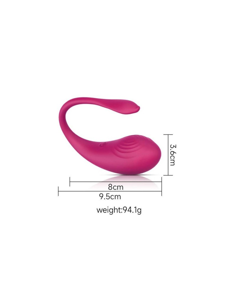 Ophelia's Dream Toys- App vibration egg fuchsia Ophelia's Dream Toys- App vibration egg fuchsia